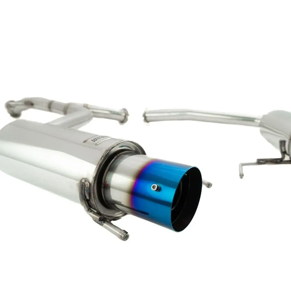 Megan Drift Spec Abe Exhaust Muffler System Burnt Tip For 06-13 Lexus Is250/Is350 Awd/Rwd 2