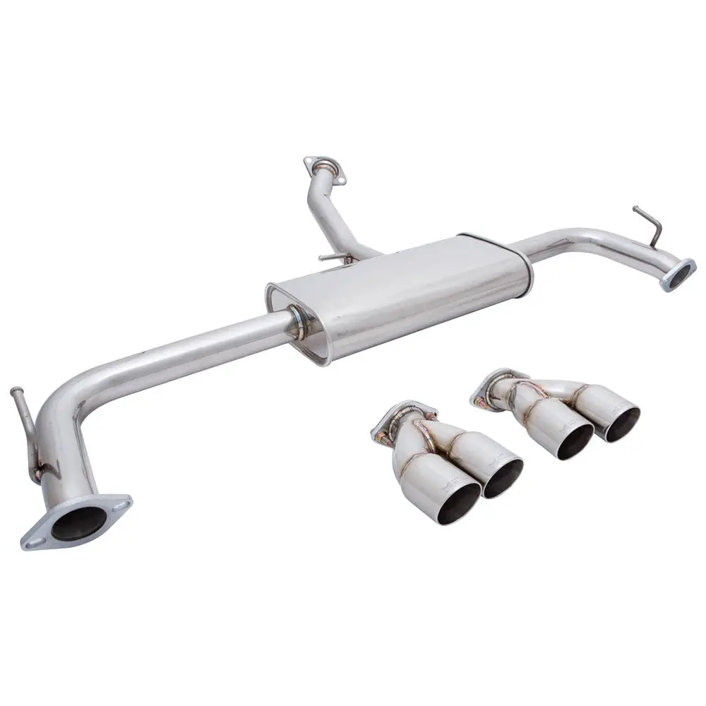 Megan Stainless Steel Axleback System W/Dual Tips For 14-21 Lexus Nx200t Nx300 (Az10 1St Gen) 1