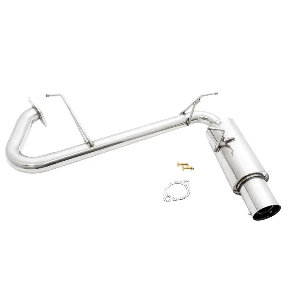 Megan Rs Series Abe Exhaust System Chrome Tip For 99-05 Mazda Mx-5 Miata 1.8L Nb 1