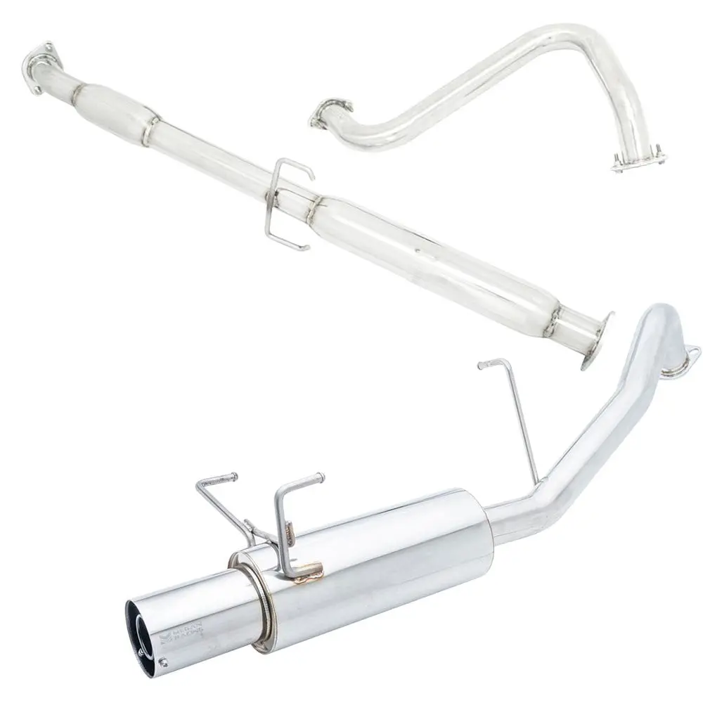 Megan Drift Spec Stainless Abe Exhaust System For 07-12 Sentra Ser & Spec-V B16 1