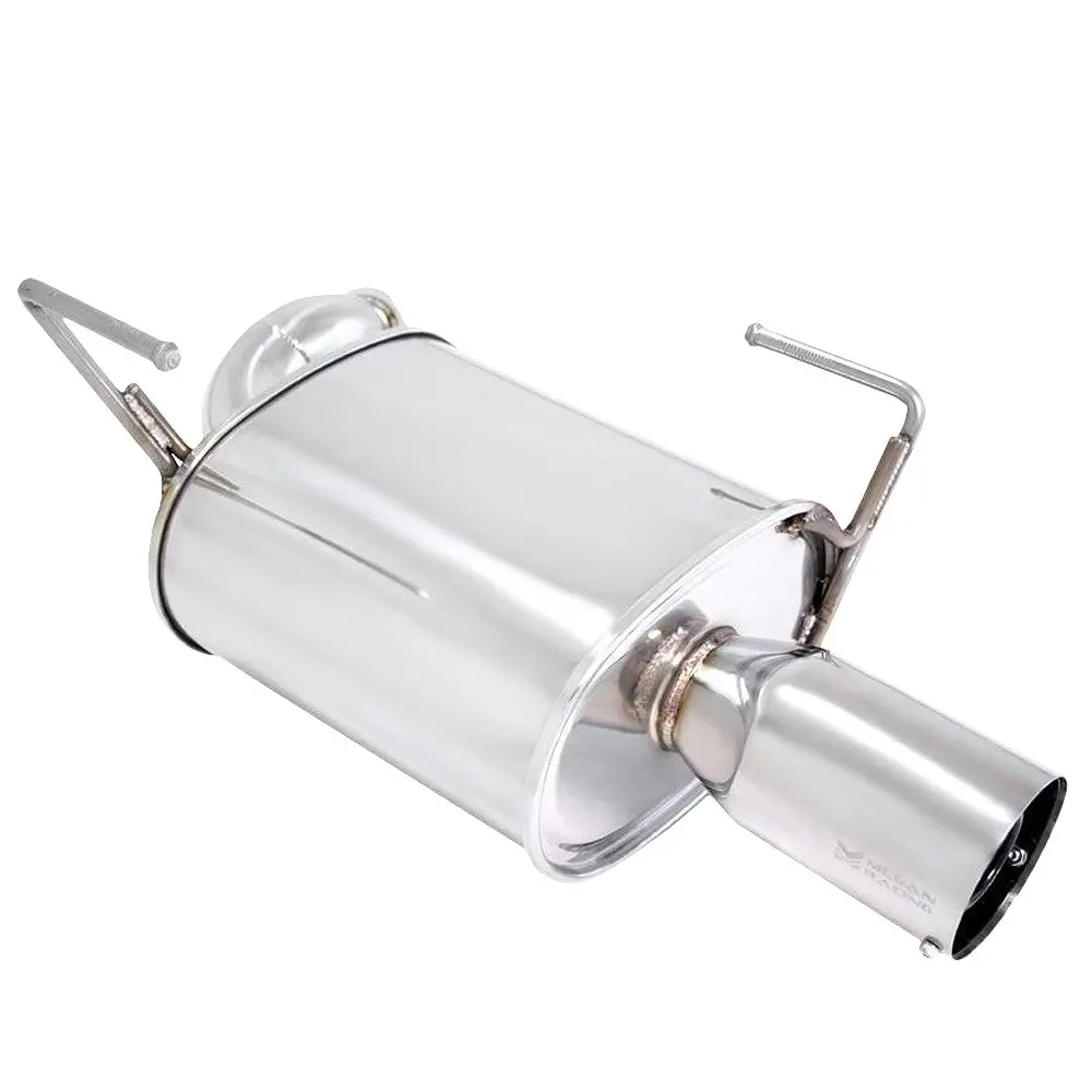 Megan Stailness Abe Exhaust System 4" Tips For 10-14 Subaru Legacy Bm Br 2.5I 1
