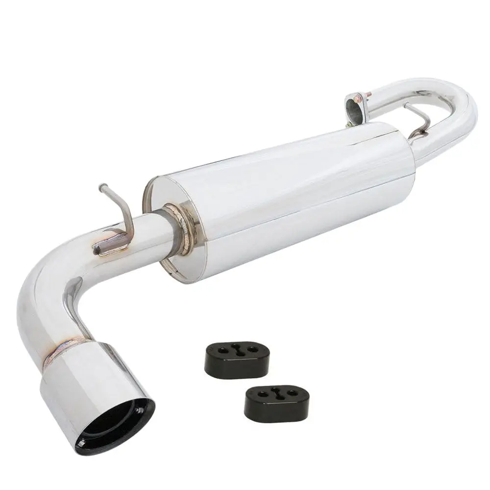 Megan Rs Series Stainless Steel Abe Exhaust System 4" Stainless Tip For 11-16 Scion Tc 1