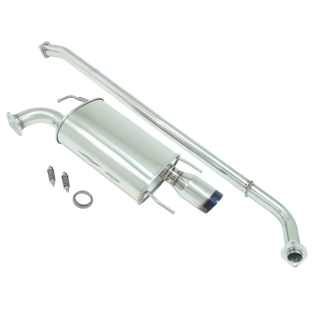 Megan Stainless Abe Exhaust System 4" Dual Burnt Tips For 12-14 Camry 2.5L 1