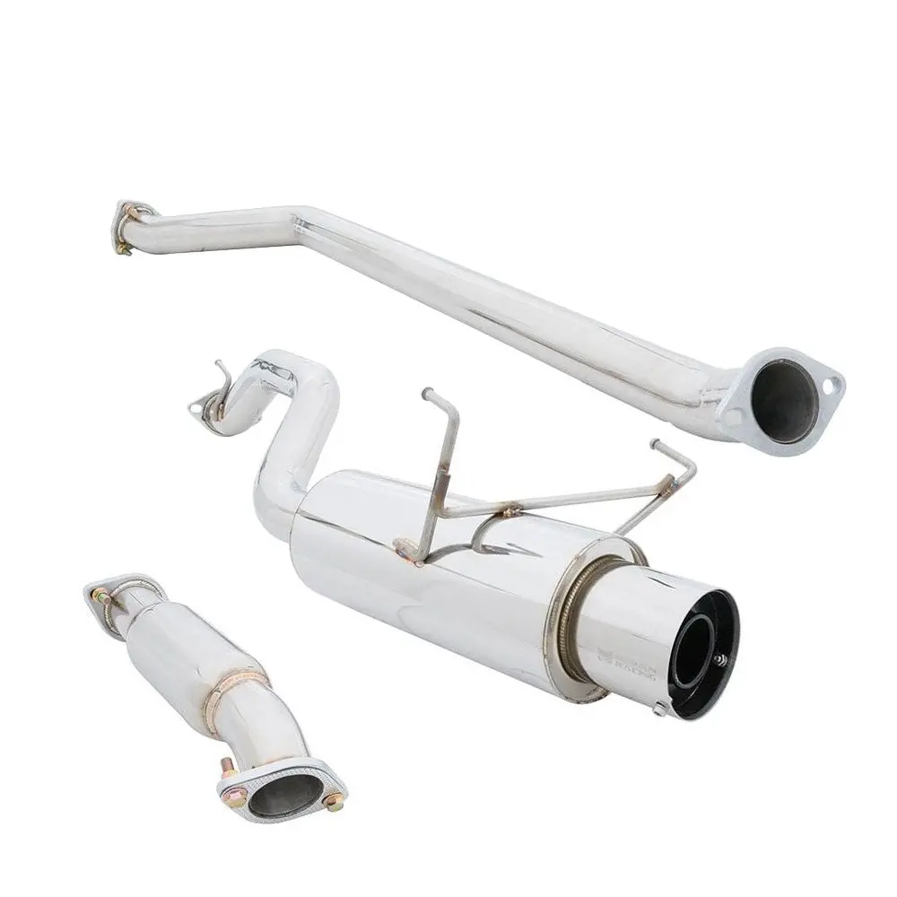 Megan Drift Spec Stainless Cbs Exhaust System Kit For 02-06 Acura Rsx Type-S 1