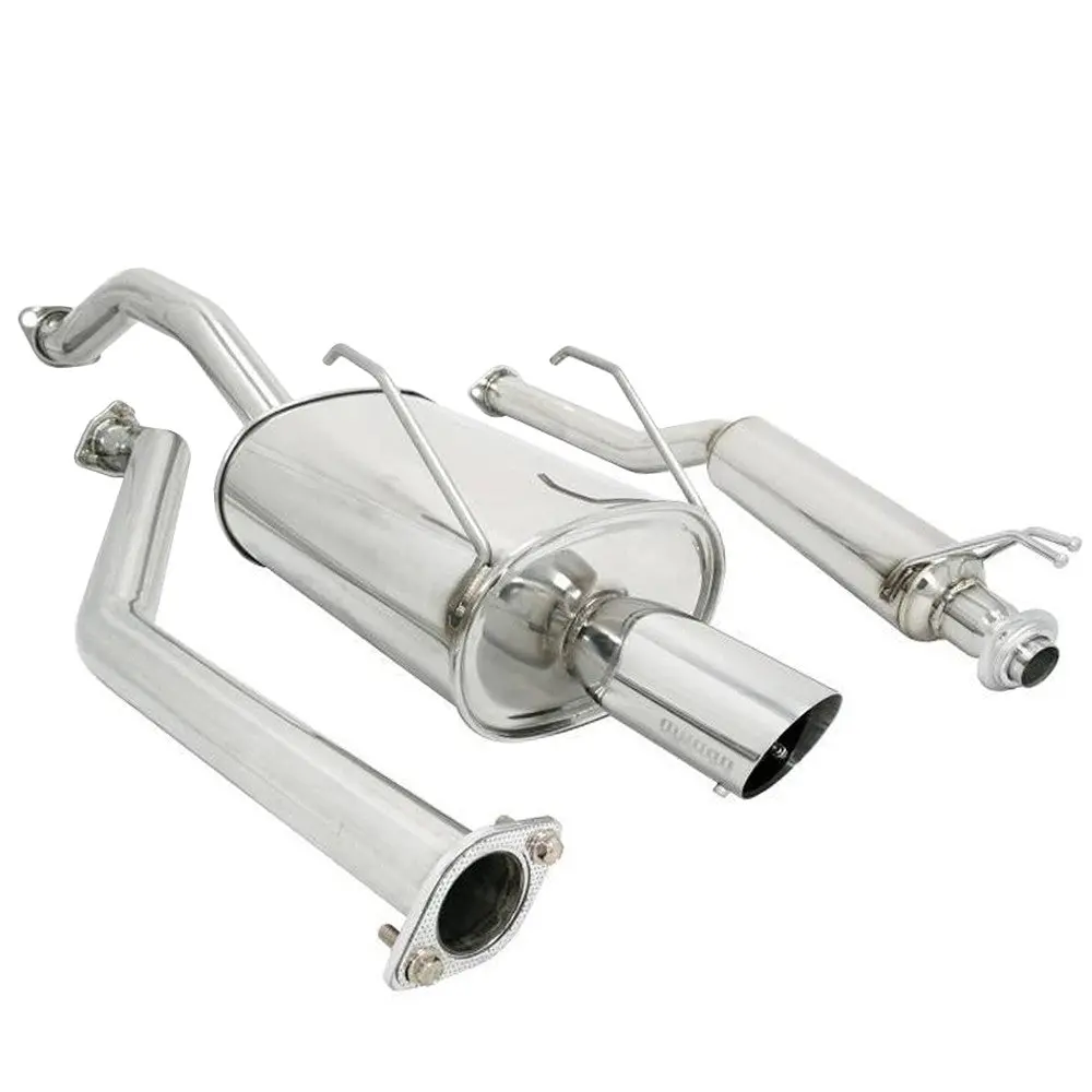 Megan Oe-Rs Stainless Steel Cbs Exhaust System For 01-04 Honda Civic Sedan Ex 1