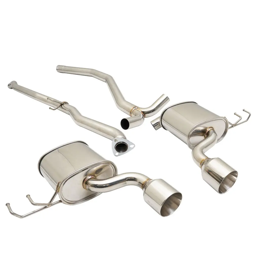 Megan Or-Rs Series Catback Exhaust System "Polish Tips" For 16-21 Honda Civic Hatchack 1.5T Sport/Touring (Fk7) 1
