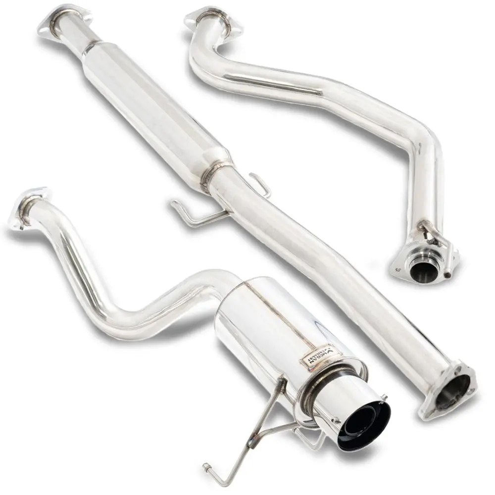 Megan Drift Spec Stainless Cbs Exhaust System For 92-95 Civic Hatchback 1
