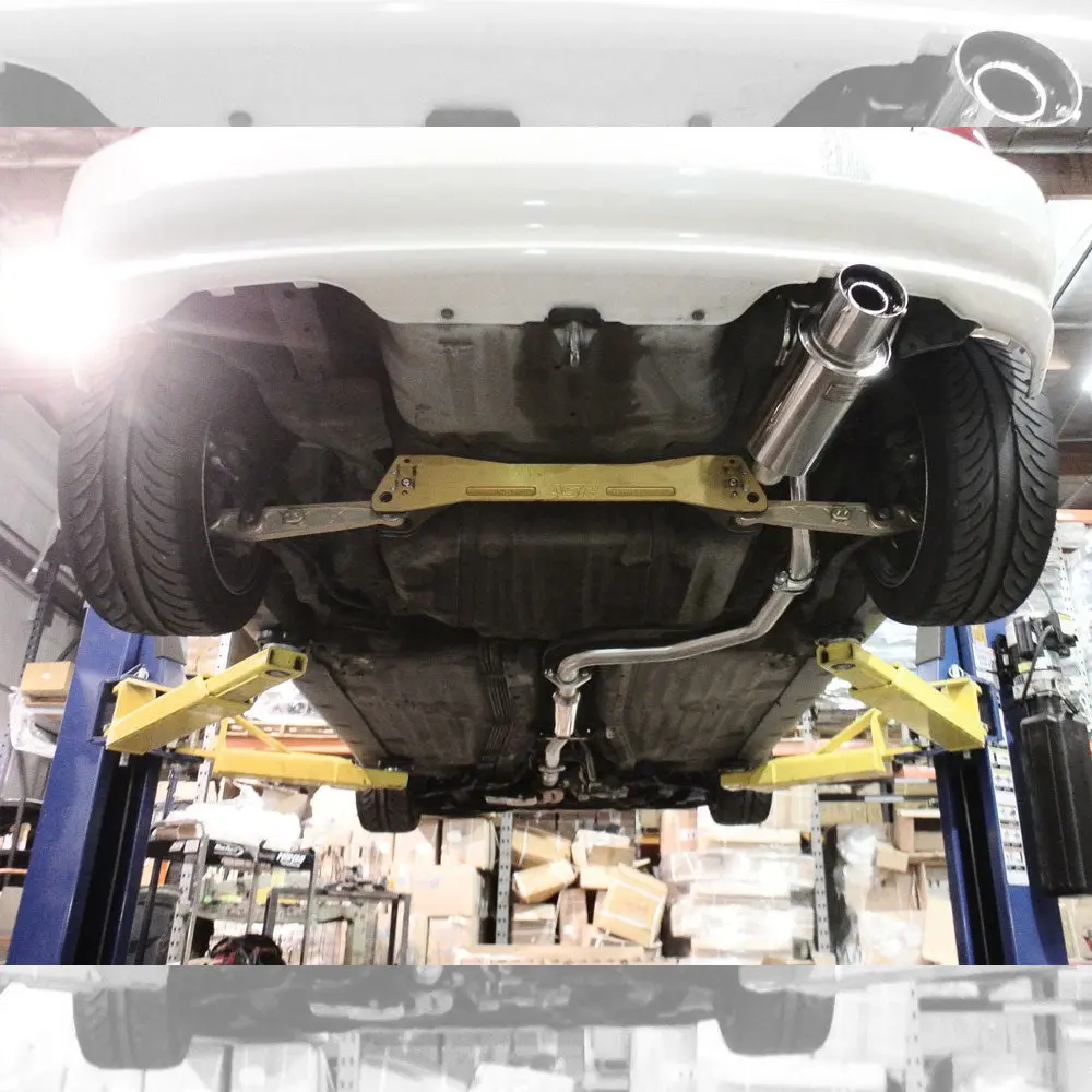 Megan Drift Spec Stainless Cbs Exhaust System For 92-95 Civic Hatchback 2
