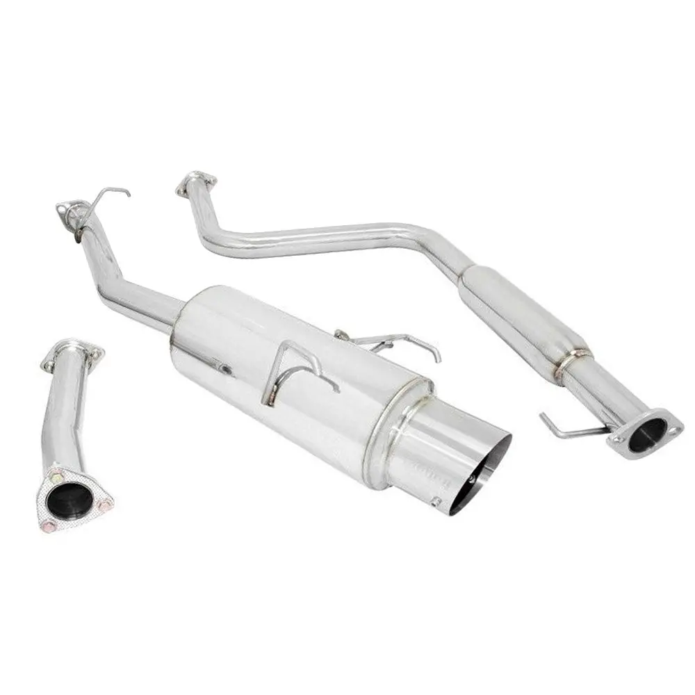 Megan Stainless Na-Type Cbs Exhaust System For 97-01 Honda Prelude Na 1