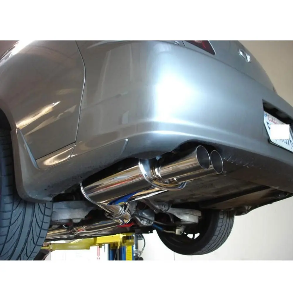 Megan Oe-Rs Series Cbs Exhaust System 3" Rolled Tip For 03-06 G35 4Dr Rwd 2
