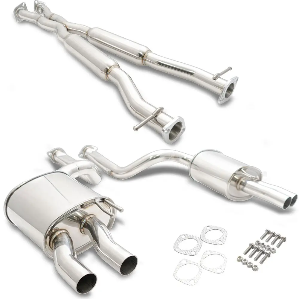 Megan Rs Series Cbs Exhaust System Stainless Tip For 18-Up Kia Stinger V6 Ck 1