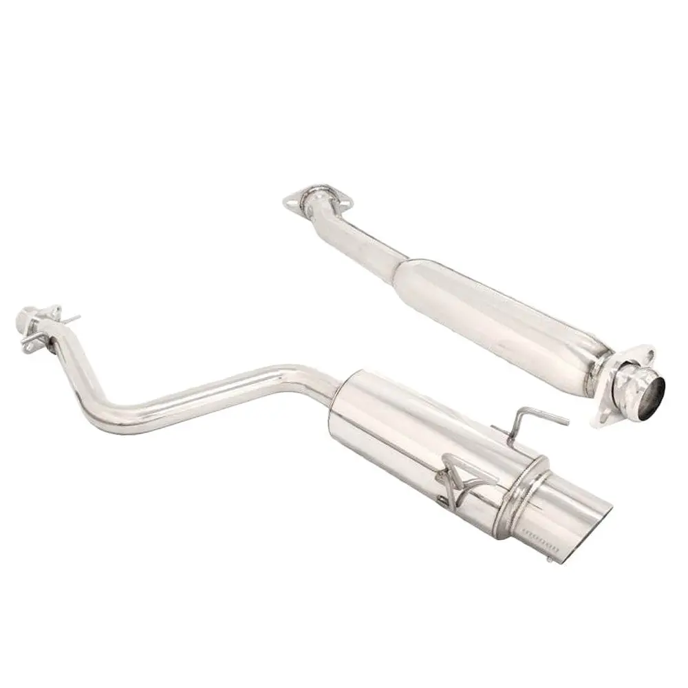 Megan Na-Type Stainless Cbs Exhaust System 4.5" Tips For 01-05 Is300 Xe10 1
