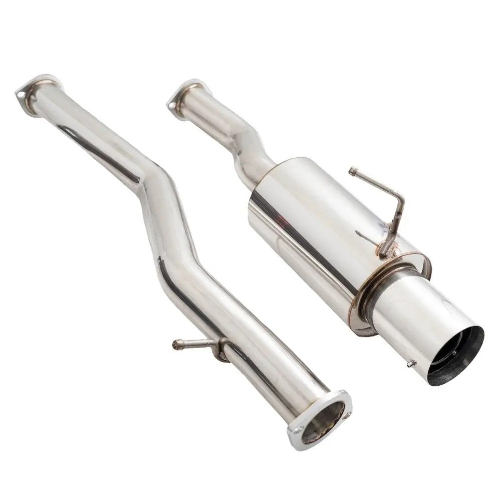 Megan 4.5" Single Tips Stainless Cbs Exhaust System For 09-21 Nissan 370Z Z34 1