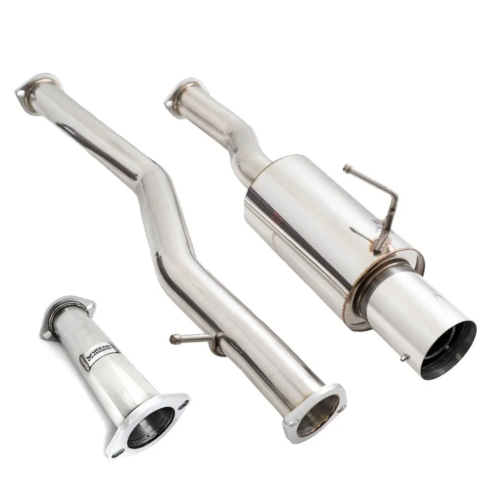 Megan Drift Cbs Exhaust System 4.5" Tip For 08-13 G37/14-15 Q60 Coupe Rwd V36 1