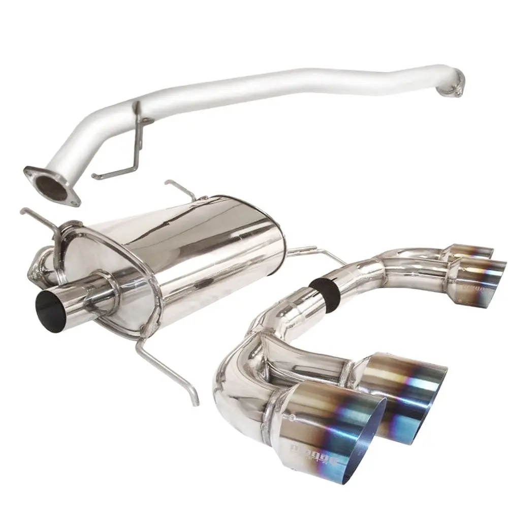 Megan Rs Series Stainless Cbs Exhaust System 4.5" Tip For 09-20 Nissan Gtr R35 1