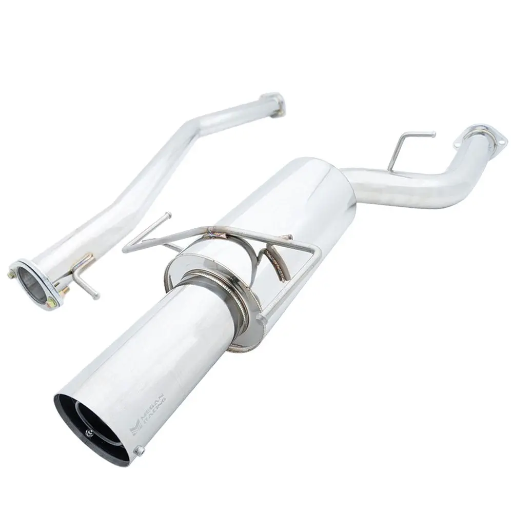 Megan Turbo Type Series Catback Exhaust System 3" Pipe For 95-98 Nissan 240Sx S14 1