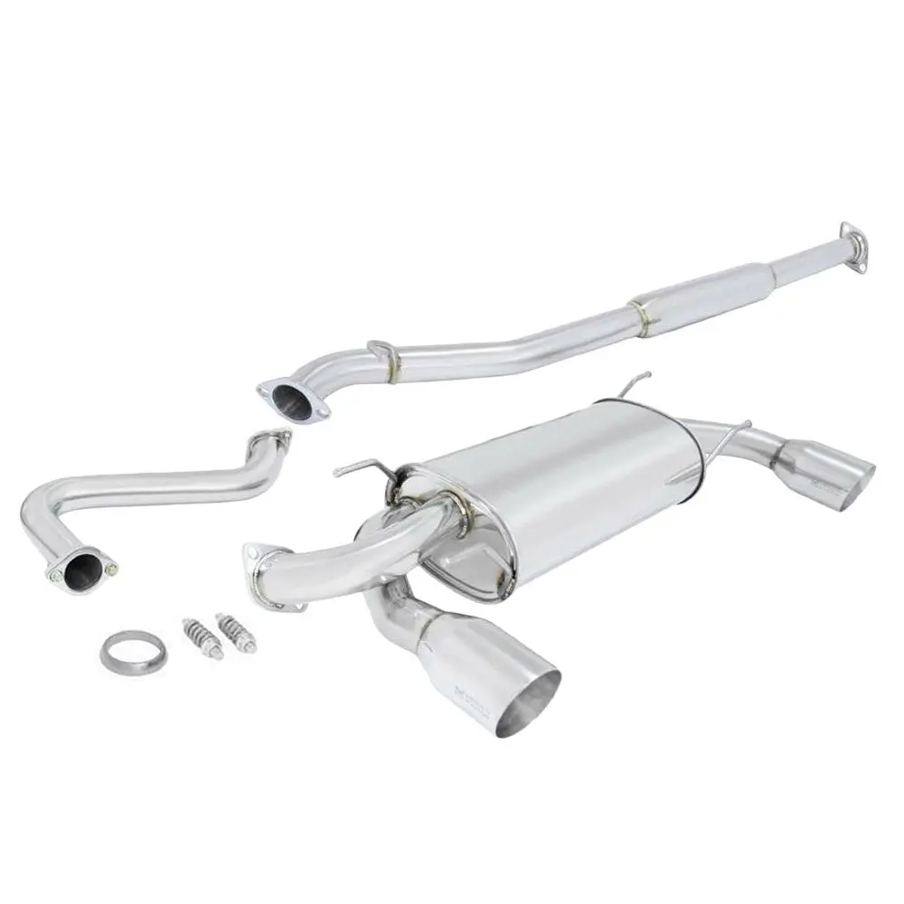 Megan Rs Cbs Exhaust System 4.0" Rolled Tips For 13-20 Fr-S/Brz/86 Zn6/Zc6 1
