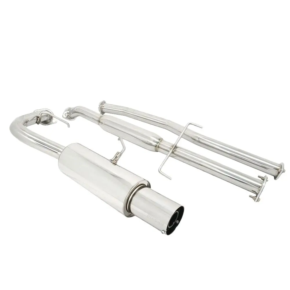 Megan Drift Spec Cbs Exhaust System 4.0" Tips For 05-10 Tc 2.4L At10 1