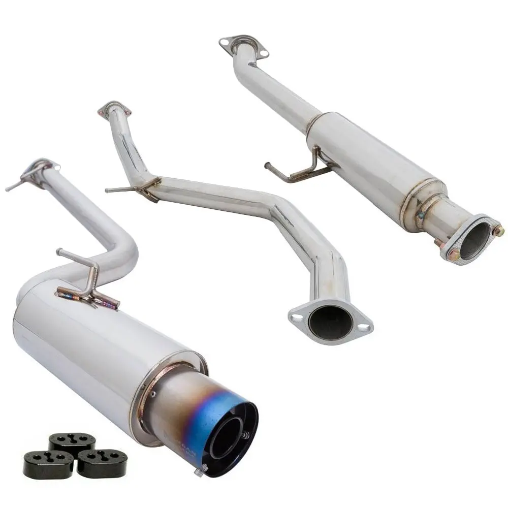 Megan Drift Spec Stainless Cbs Exhaust System Burnt Tip For 11-16 Scion Tc 1