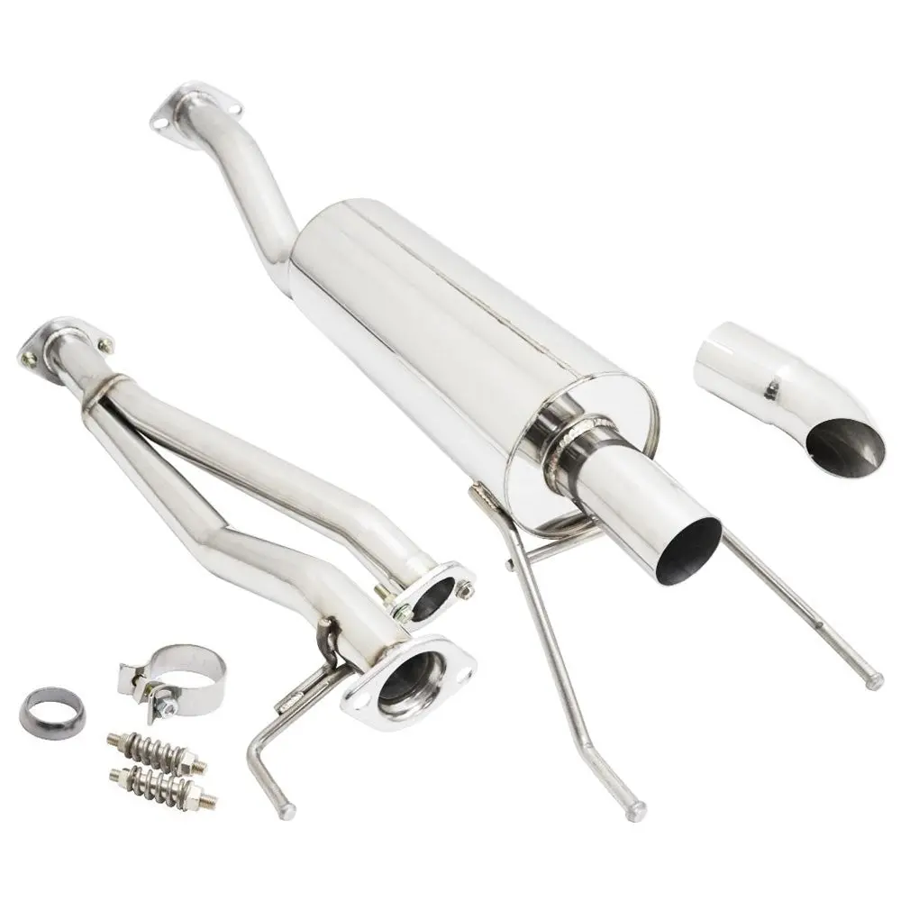 Megan Oe-Rs Series Catback Exhaust System Drop Down Tip For 16-23 Toyota Tacoma N300 1