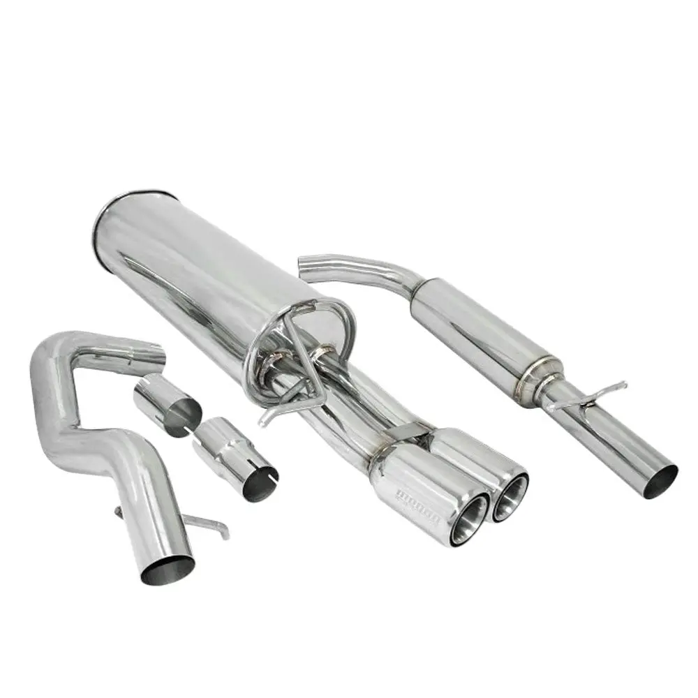 Megan Rs Cbs Exhaust System 2.5" Tips For 03-05 Golf 1.8T/Beetle 1.8T 2.0 1