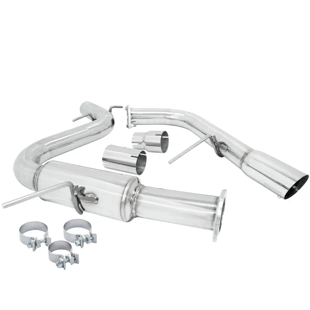 Megan Stainless Drift Spec Cbs Exhaust System For 06-09 Vw Gti Mk5 2.0L 1