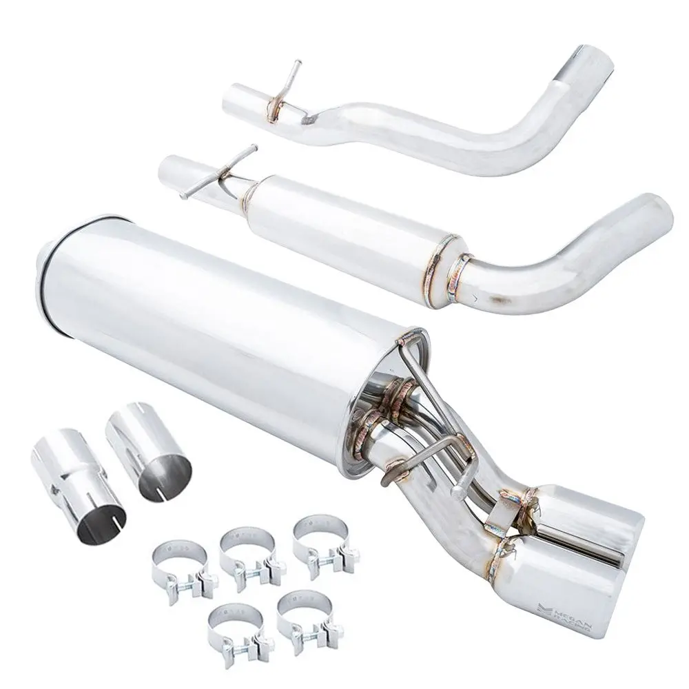 Megan Turbo Type Series Cbs Exhaust System For 99-02 Golf/Beetle 1.8T & 2.0 1