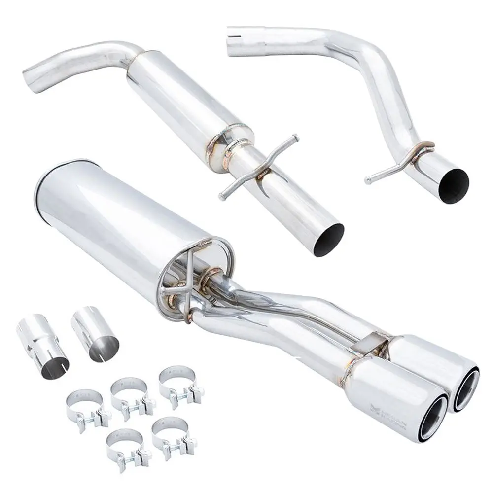 Megan Rs Series Stainless Cbs Exhaust System 3.0" Tips For 03-05 Jetta 1.8T 2.0 1