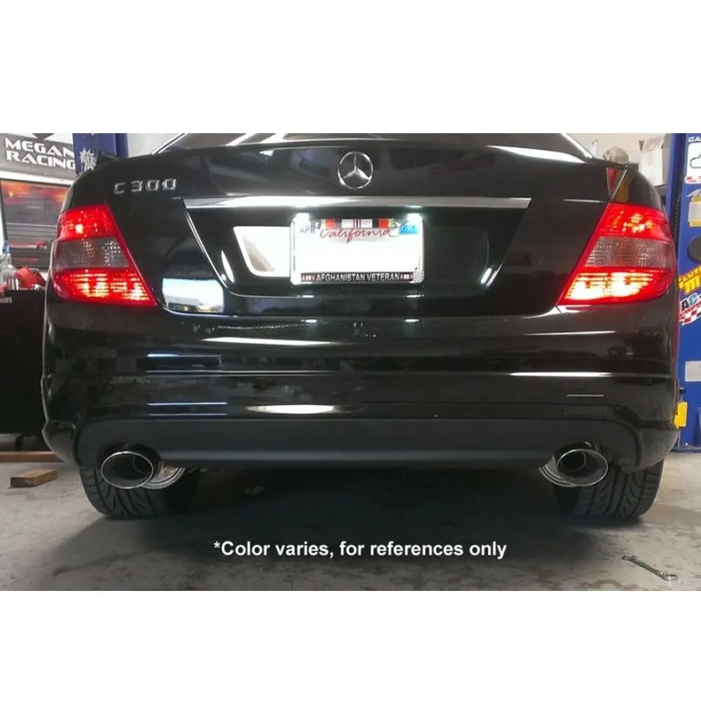 Megan Rs Series Cbs Exhaust System 4" Rolled Tip For 08-14 C-Class 4Dr V6 2
