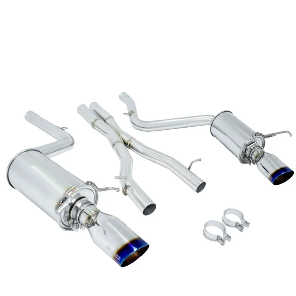 Megan Rs Series Cbs Exhaust System 4" Rolled Tip For 08-14 C300/C350 4Dr 1