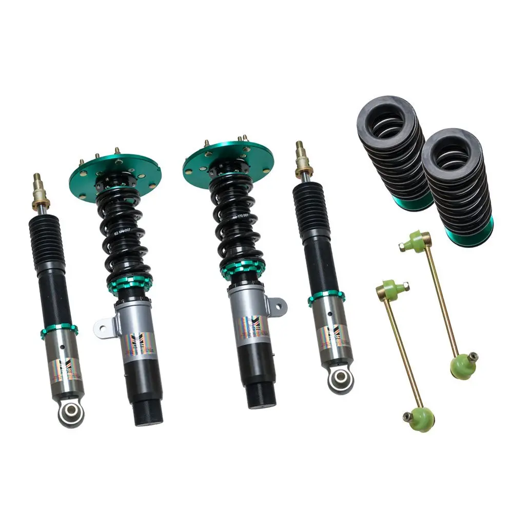 Megan Green Euro Ii Series Coilover Springs Damper Kit For 15-18 Bmw M3/15-20 M4 W/3-Bolt Front Tophat (F80 F82 F83) 1