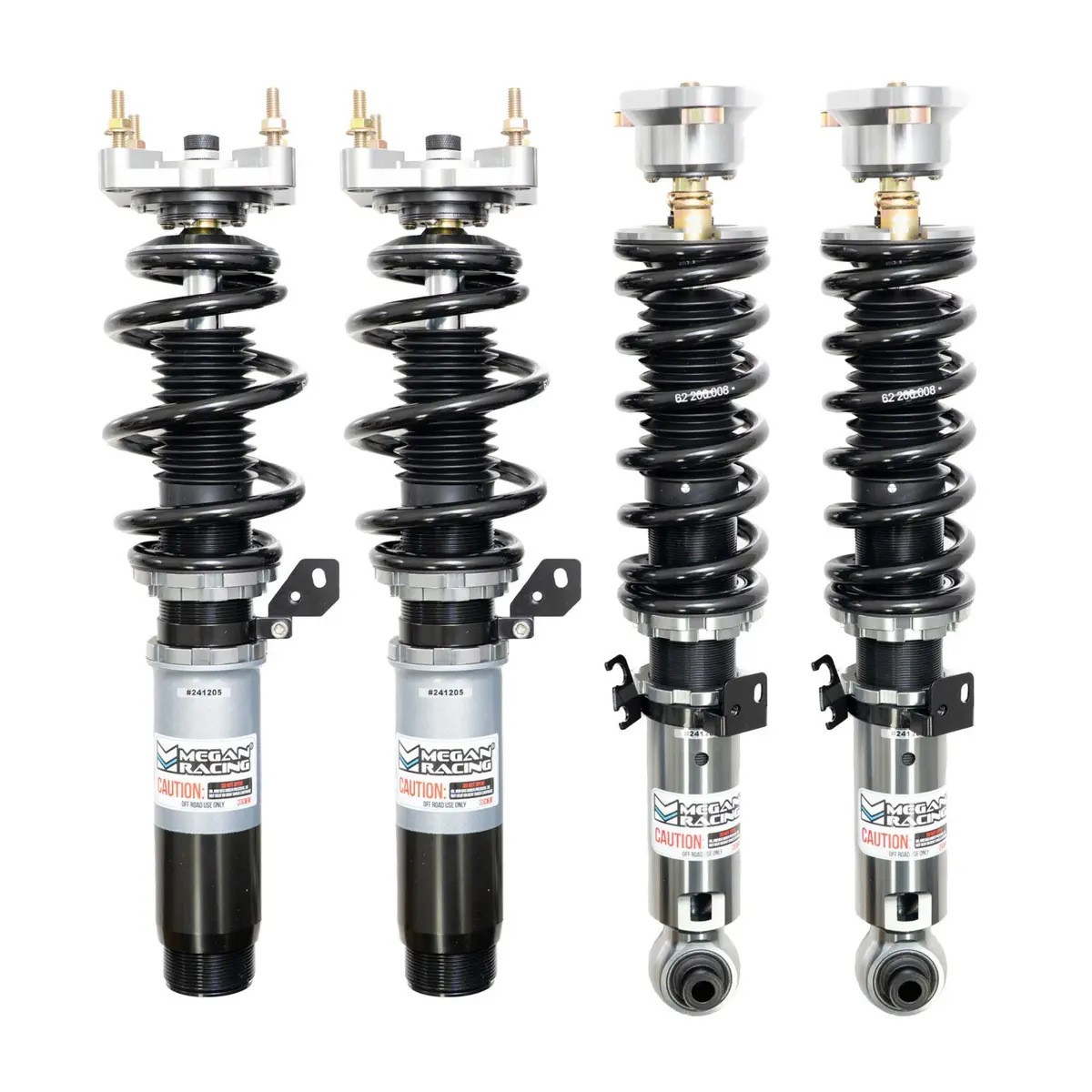 Megan Silver Track Series (True Rear) Coilover Springs Damper Kit For Bmw 24+ M2 / 21+ M3 M4 Rwd (G87/G80/G82/G83) 1