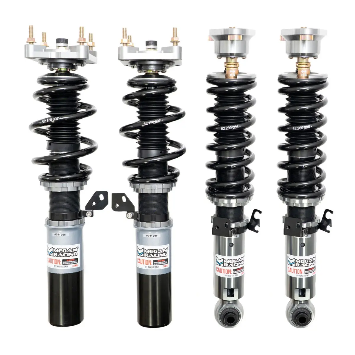 Megan Silver Track Series (True Rear) Coilover Springs Damper Kit For Bmw 24+ M2 / 21+ M3 M4 Awd (G87/G80/G82/G83) 1