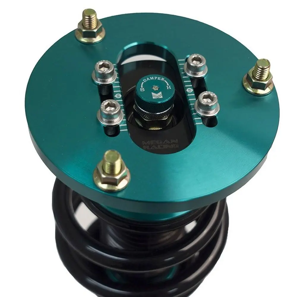 Megan Racing Green Euro Ii Coilover Springs Kit For 06-11 Bmw 3-Series E90 Rwd 2