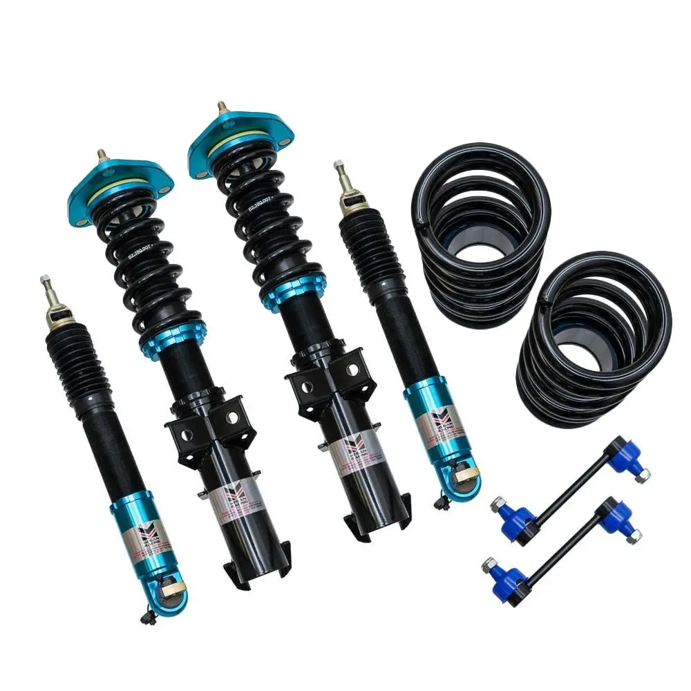 Megan Racing Blue Ezii Series Coilover Springs Kit For 15+ Ford Mustang S550 1