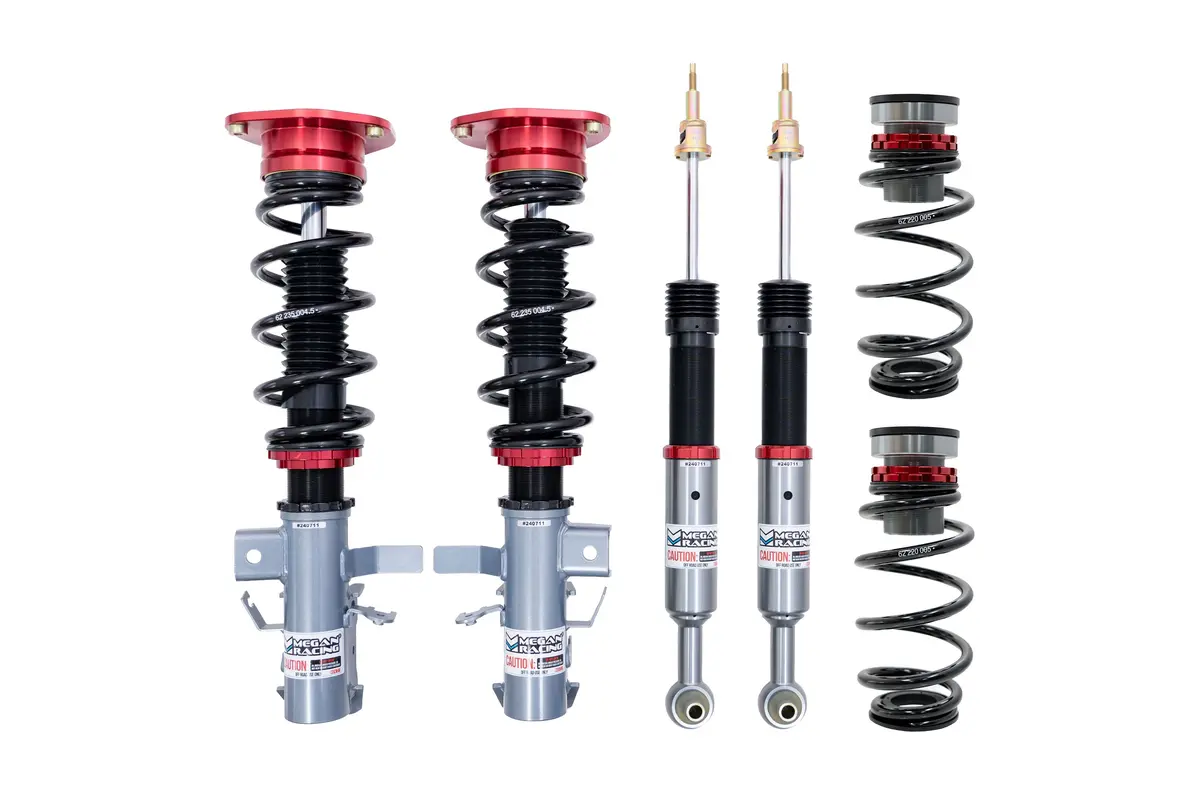 Megan Red Street Series Coilover Springs Damper Kit For 22+ Ford Maverick Fwd W/Torsion Beam Rear Suspension (P758) 1