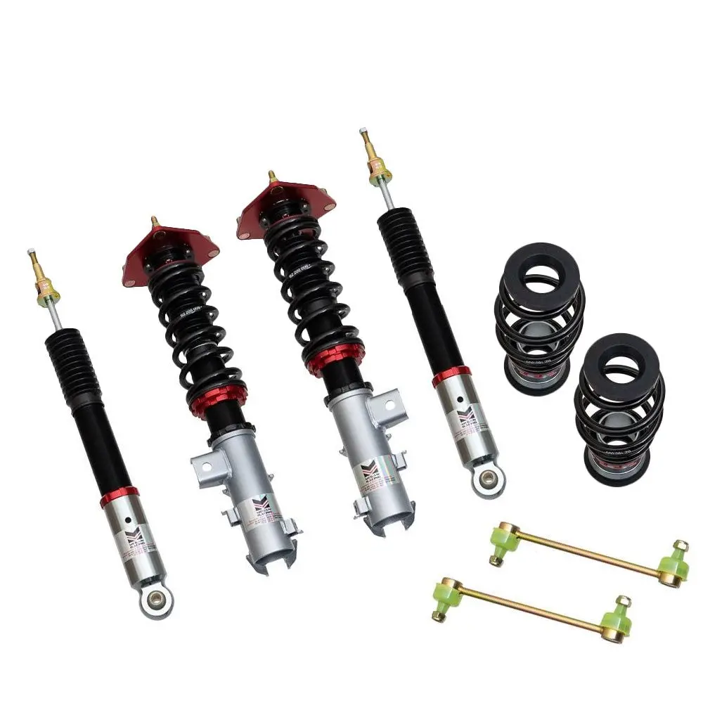 Megan Street Series Red Coilover Spring Damper Shock For 17-20 Hyundai Elantra Gt W/Torsion Beam (Pd 3Rd Gen) 1