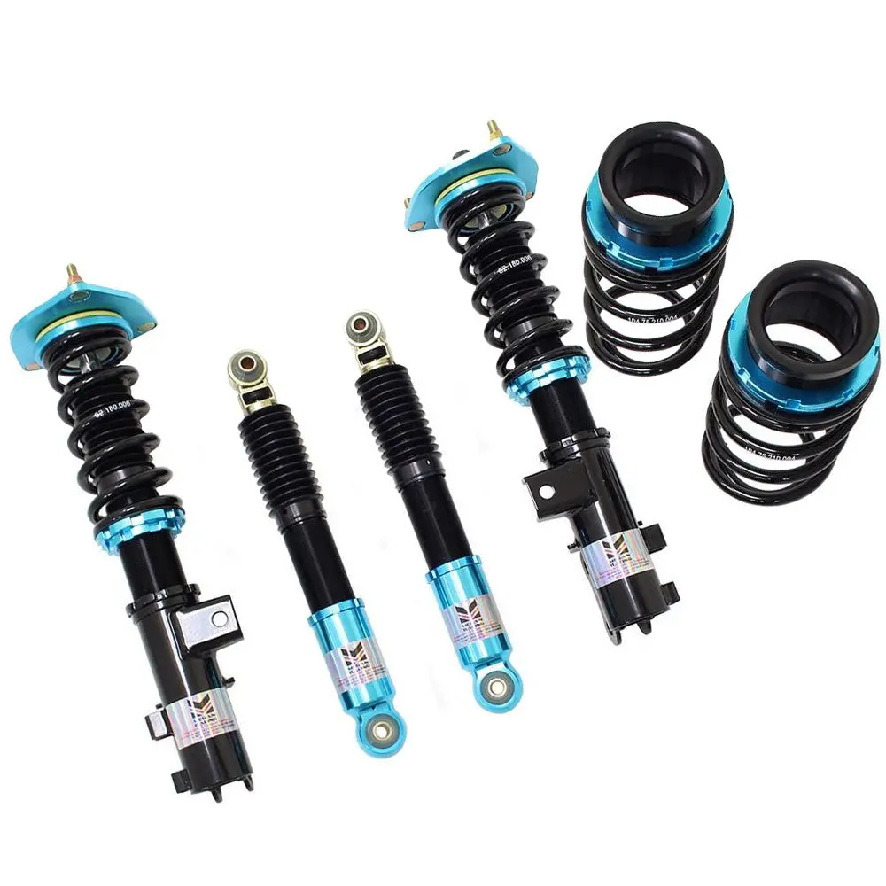 Megan Blue Ezii Series Coilover Damper Springs Kit For 12-18 Hyundai Veloster Fs Gen1 1