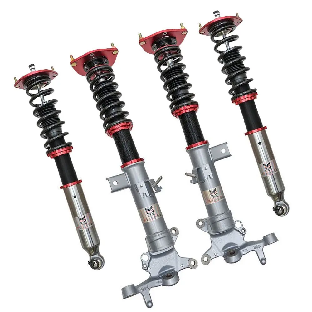 Megan Street Red Coilover Damper Springs Kit For 97-01 Infiniti Q45 W/Spindles 1
