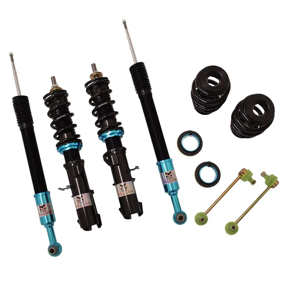 Megan Racing Blue Ez Series Coilover Damper Springs Kit For 04-06 Pontiac Gto 1
