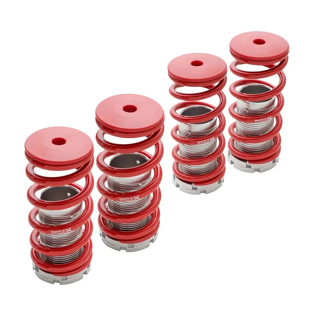 Megan Racing Red Adjustable Coilover Hi-Low Kits For 88-00 Honda Civic 4/5/6 Gen 1