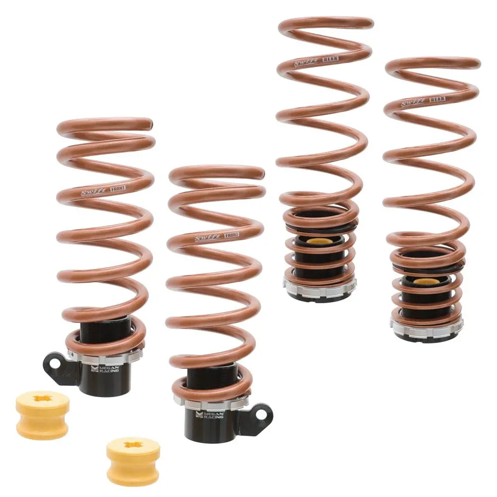 Megan 4Pcs Orange Pro-S Lowering Springs Kit For Bmw M5 F10/M6 Gran Coupe F06 1