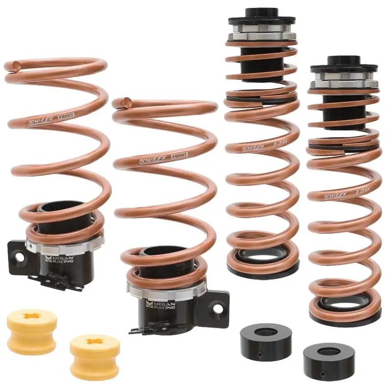 Megan Pro-S 20Mm Adjust Lowering Swift Springs For Bmw 16-21 M2 F87 / 15-19 M3 F80 / 15-20 M4 F82 F83 1
