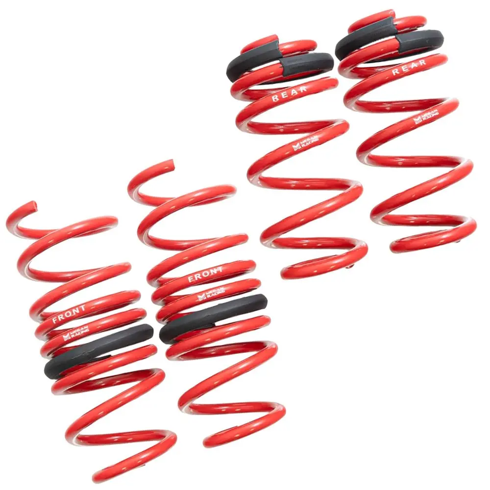Megan 4Pcs Red Euro-Version Lowering Springs Kit For 17+ A4 (B9/8W) / A5 (8W6) 1
