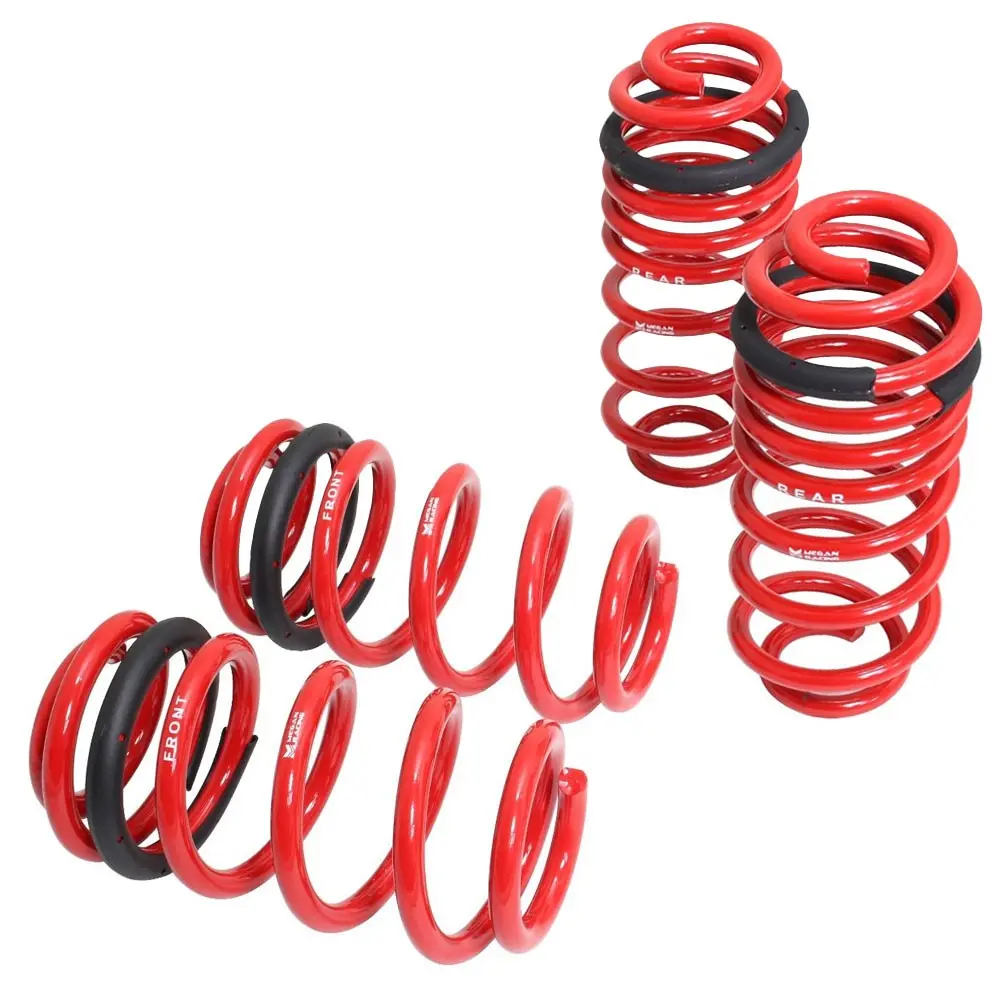Megan Red Euro-Version 4Pcs Coil Lowering Springs For 13-17 Audi Sq5 (8R) 1