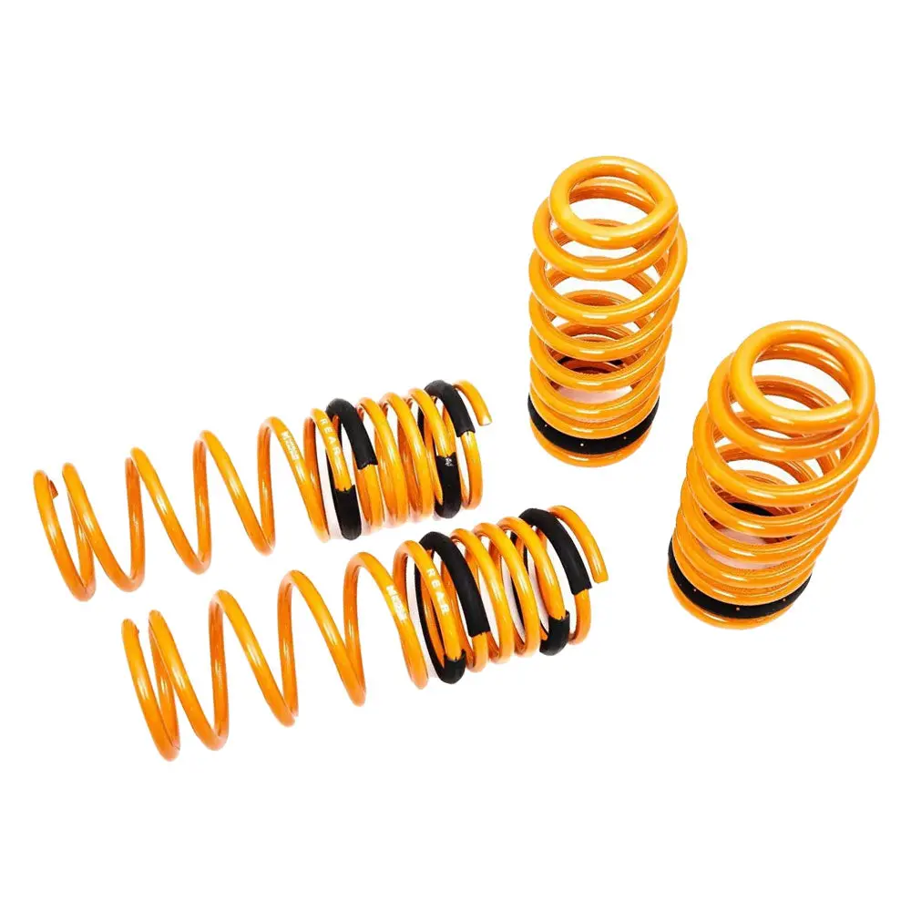 Megan 4Pcs Orange Street-Version Lowering Springs Kit For 09-14 Acura Tl Ua8 Ua9 1