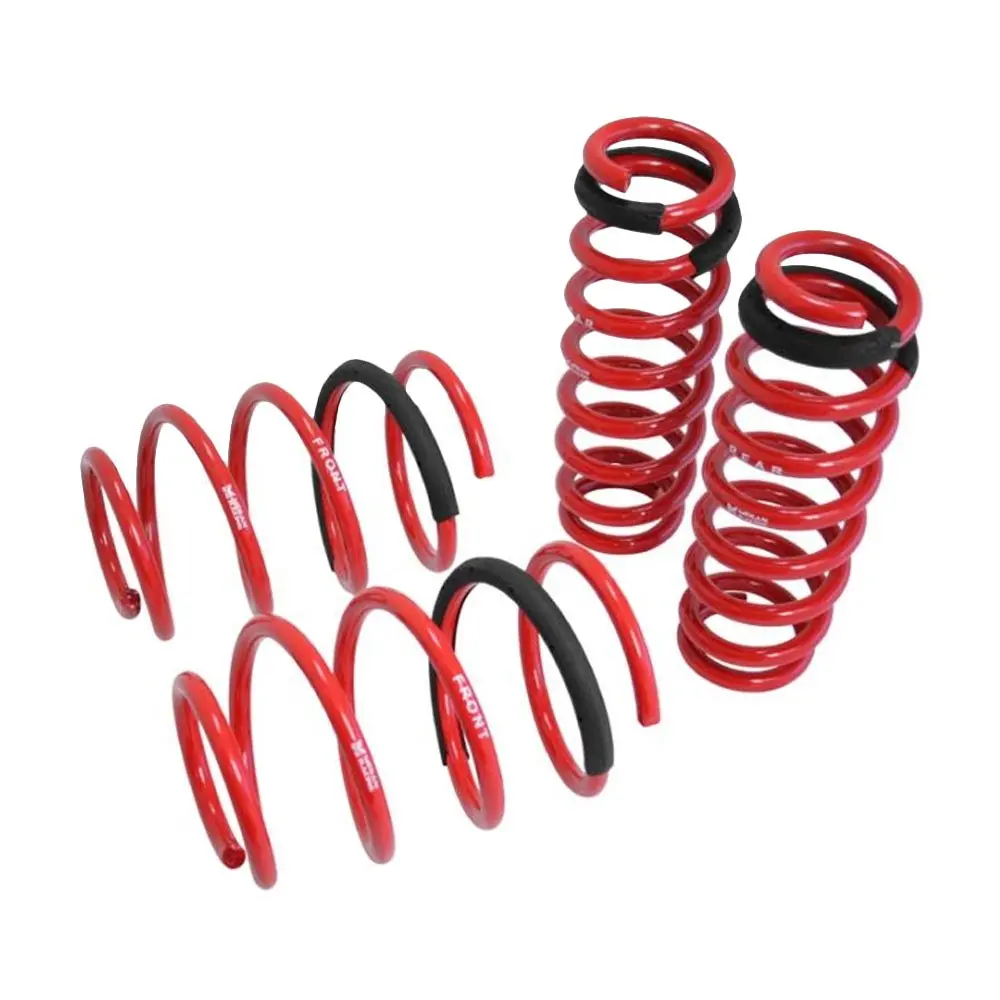 Megan Racing Front/Rear Red Euro Lowering Springs Kit For 1-Series E82 Coupe 1