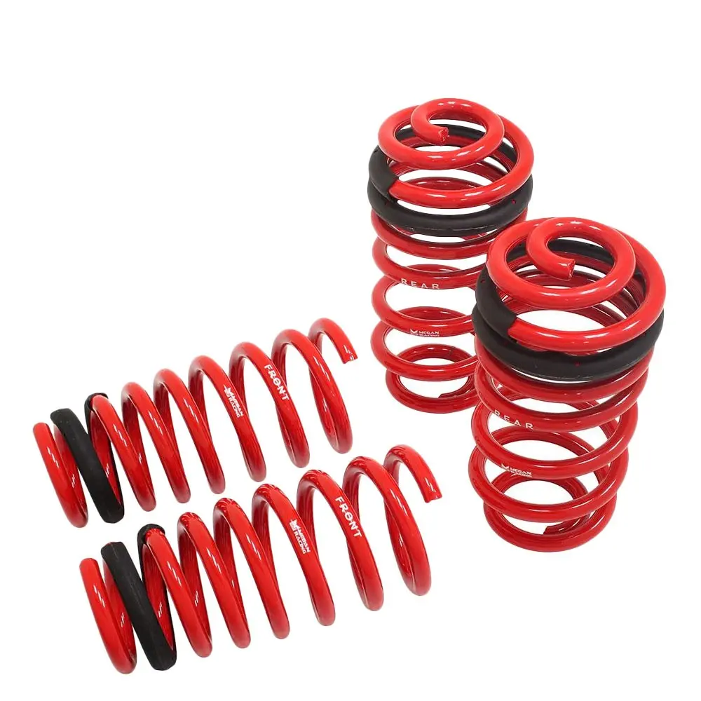 Megan Front/Rear Red Euro Lowering Springs Kit For Bmw X5 F15 & X6 Rwd/Awd F16 1
