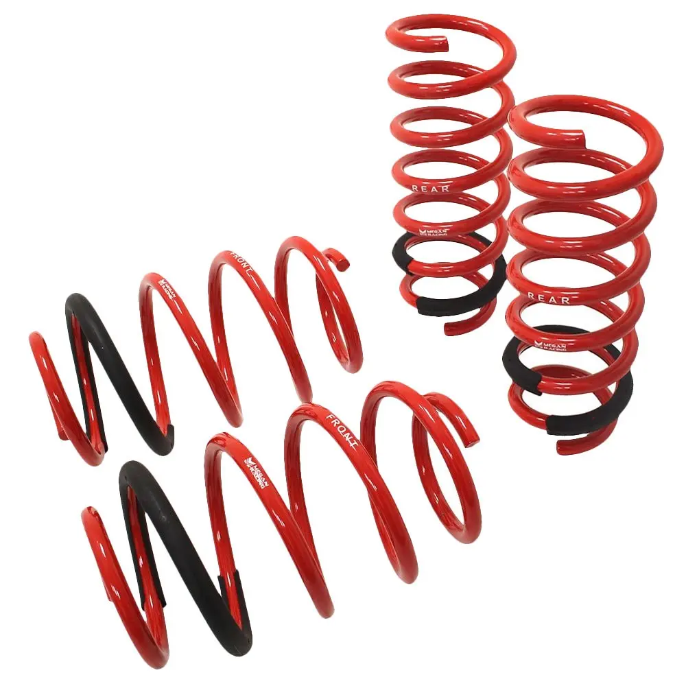 Megan Racing Red Euro-Version Coil Lowering Springs For Bmw X3 F25/X4 F26 1