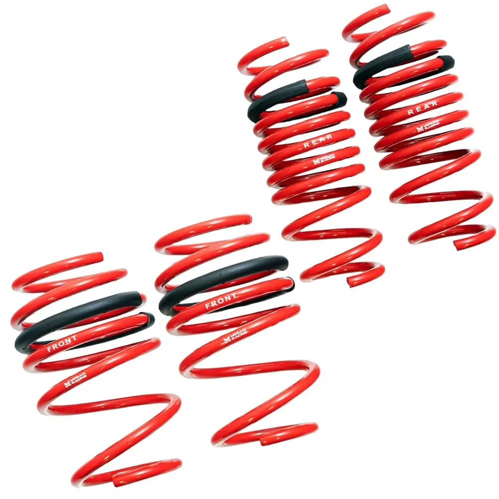 Megan 4Pcs Red Euro-Version Lowering Springs Kit For 19-24 X3 M (F97) / 19+ X4 M (F98) [M Sport / M Competition] 1
